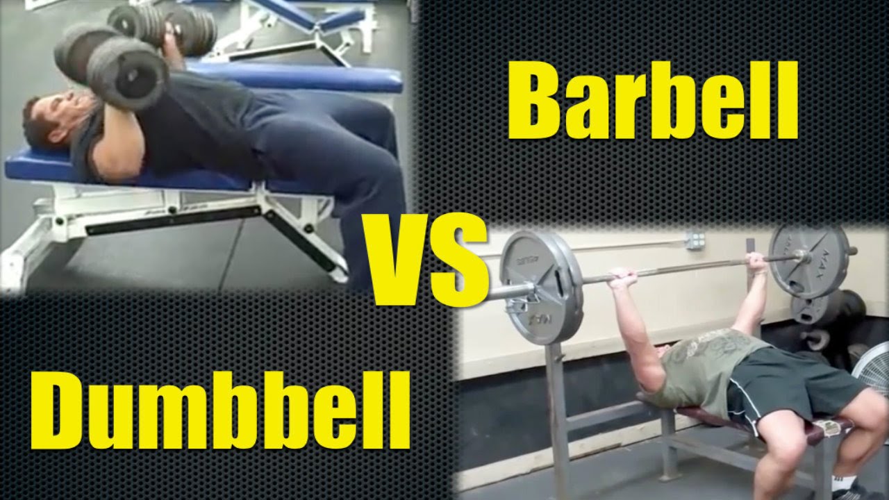 barbell vs dumbbell