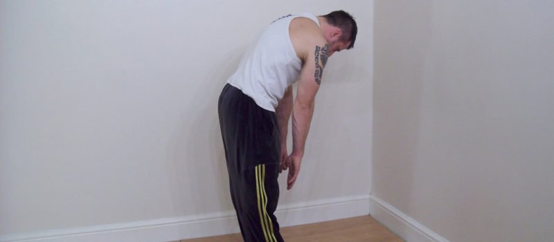 back stretching exercise 1