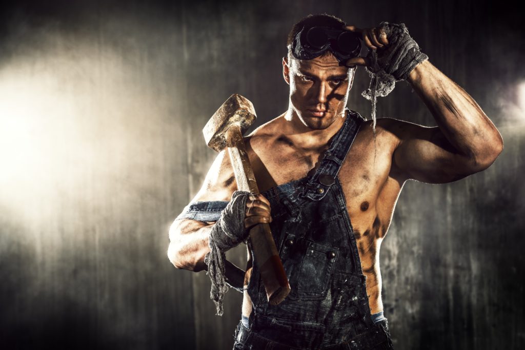 Healthy And Wealthy bodybuilder smoking