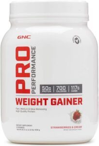 gnc pro performance weight gainer