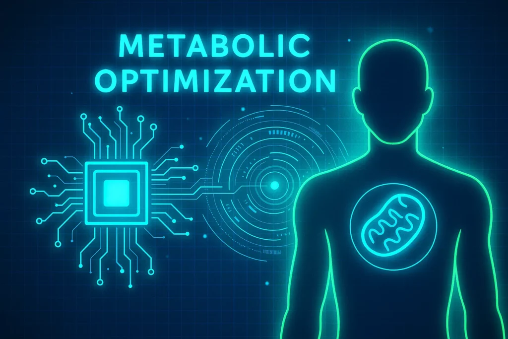 Futuristic depiction of metabolic optimization technology