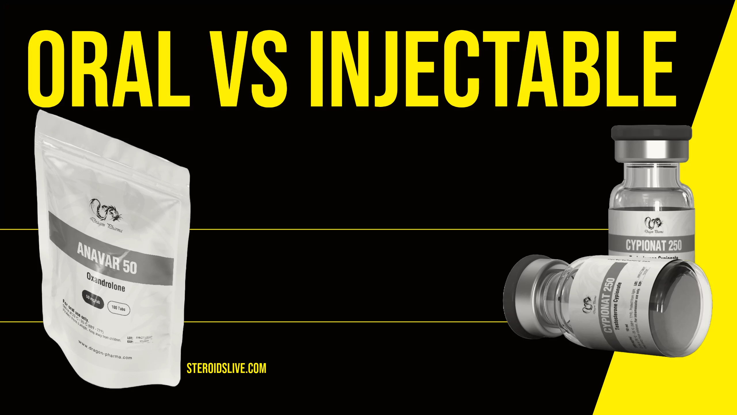 Oral vs Injectable Steroids