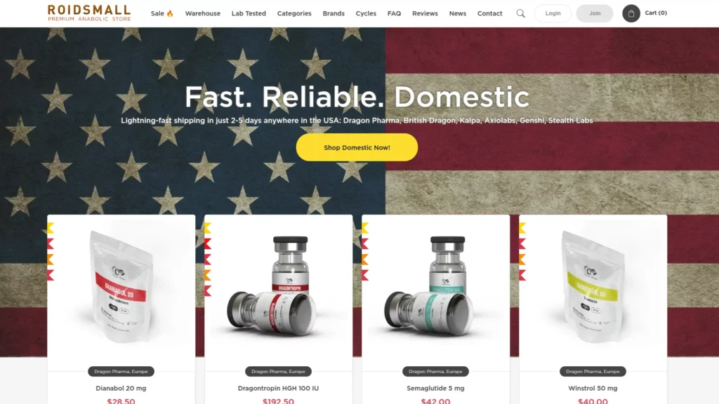 roidsmall website