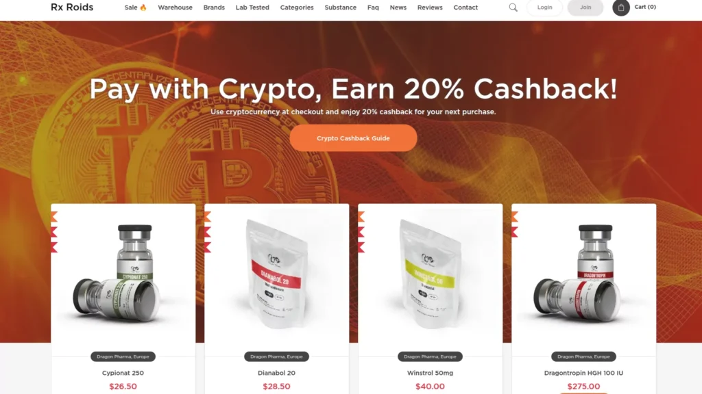 rx-roids.com website