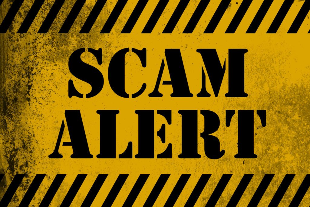 Scammer List scam alert