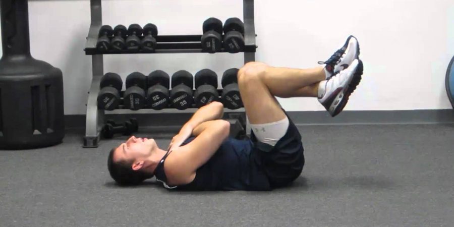 stomach crunches